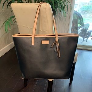 Barely used large Coach tote. Purchased at Coach Factory Outlet